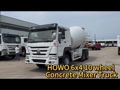 Sinotruk Howo 15 CBM Αυτοφόρτωμα Μικρατήρα Σιδηρούχου 6x4 με κινητήρα WEICHAI