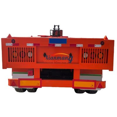 Αγορά Προσαρμοσμένο 3 άξονες 4 άξονες 40ft 48ft 53ft 60ft Shipping Container Flatbed Semi Trailer για την Ρουάντα και την Τανζανία online manufacture