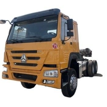 Καλή τιμή. 30 τόνους Χρησιμοποιούμενο 6x4 Χρησιμοποιούμενο HOWO Τρακ 371 Χρησιμοποιούμενο Κίτρινο αριστερόκίνητο SINO TRUCK σε απευθείας σύνδεση