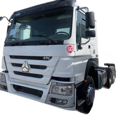 Καλή τιμή. 6x4 τροχός 375 HP Sino Prime Mover Δεξιά κίνηση Χρησιμοποιούμενο ρυμουλκούμενο Τρακτέρ Τροχαίο κεφάλι σε απευθείας σύνδεση