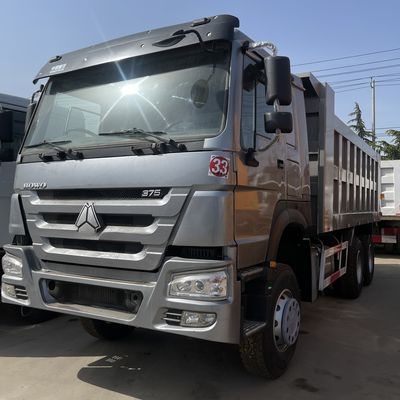 Καλή τιμή. ABS Dump Truck 375 Χρησιμοποιούμενο Euro 3 Sinotruk Howo 5600x2350x1500 Μέγεθος δεξαμενής φορτίου σε απευθείας σύνδεση