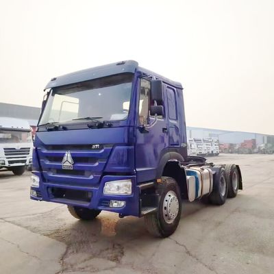 Καλή τιμή. Φθηνό Χρησιμοποιούμενο HOWO 6X4 375HP Τρακτέρ Τρακ Head με άνετη καμπίνα στην Αφρική σε απευθείας σύνδεση