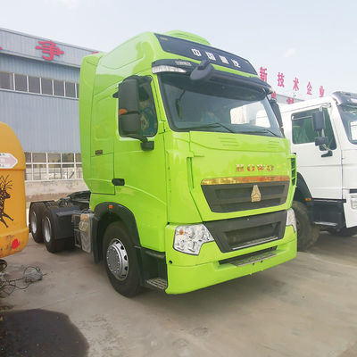 Καλή τιμή. HOWO T7H 6X4 10 τροχοφόρο ρυμουλκούμενο φορτηγό ελκυστήρα κεφαλή που χρησιμοποιείται με κανονικό ρυθμιστικό ρυθμού σε απευθείας σύνδεση