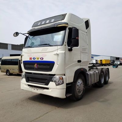 Καλή τιμή. Χρησιμοποιούμενο HOWO T7H 6X4 EURO 5 Τρακτέρ Πρωτεύον φορτηγό Sinotruck Τρακτέρ μονάδες 540hp σε απευθείας σύνδεση