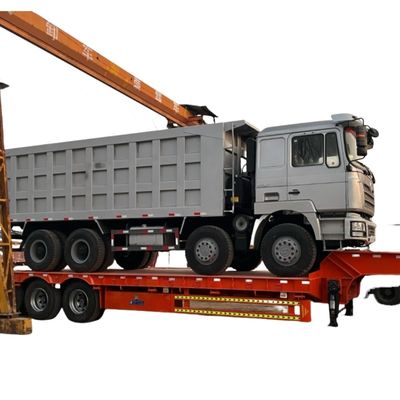 Καλή τιμή. Tri Axle 80ton Lowboy Semi Trailer Αποσυναρμολόγητο Lowbed Trailer για την Τανζανία σε απευθείας σύνδεση