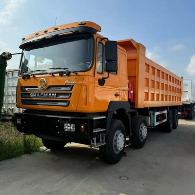 Καλή τιμή. RHD 8X4 Shacman Dump Truck εξοπλισμένο με WEICHAI WP12.375E53 κινητήρα και επιλογή προσαρμογής σε απευθείας σύνδεση