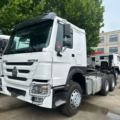Καλή τιμή. Sinotruk 371hp 380hp 400 hp 420hp Λευκός ελκυστήρας Prime Mover Truck 6x4 10 τροχούς Rhd και Lhd είναι ελαστικό 12 R20 κινητήρας Sinotruck σε απευθείας σύνδεση