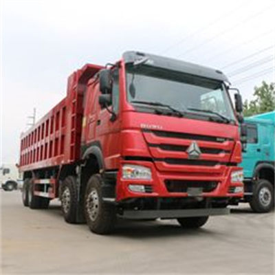 Καλή τιμή. Προσαρμόσιμο δεξί τιμόνι 8x4 Sinotruck Howo Dump Truck με 380 HP και 8,2 μέτρα μήκος κιβώτου φορτίου Zz3317n4667e1 σε απευθείας σύνδεση