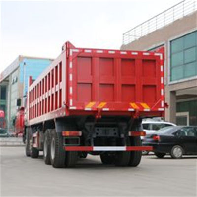 Καλή τιμή. Howo 8x4 12-Tyre LHD Dump Truck Euro II Πρότυπο εκπομπών 380HP Προσαρμόσιμο δεξί τιμόνι σε απευθείας σύνδεση
