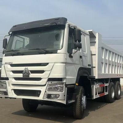 Καλή τιμή. Προσαρμόσιμο λευκό χρώμα HOWO 6X4 375HP καθίσματα φορτηγών ντάμπινγκ≤5 μήκος δοχείου 5,60 * 2,35 * 1,5 mm για το πρότυπο εκπομπών Euro 2 σε απευθείας σύνδεση