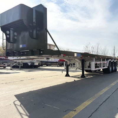 Καλή τιμή. Νέο 40FT Τριάξο 12χρονο ελαστικό ορεινό ημιαμαξί με σύστημα αντιμπλοκάρισμα για μεταφορά εμπορευματοκιβωτίων και φορτίων σε απευθείας σύνδεση