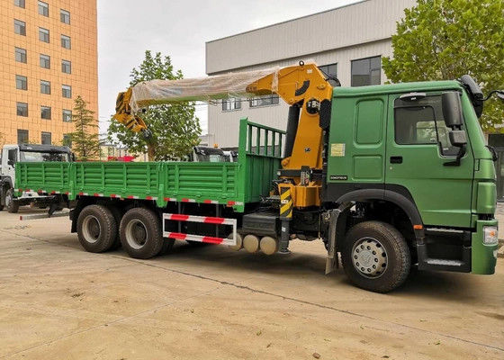 Καλή τιμή. Ο γερανός Sinotruk Howo7 Green 12T 6x4 που πωλείται καλά στην Αφρική. σε απευθείας σύνδεση